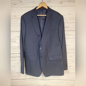 Banana Republic Men's‎ blue slim fit blazer 44R 2 button polyester blend